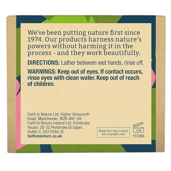 Faith in Nature Wild Rose Soap Bar 100g