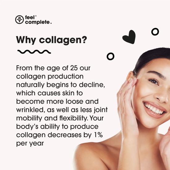 Feel Complete Grass Fed Skin Collagen Powder 140g