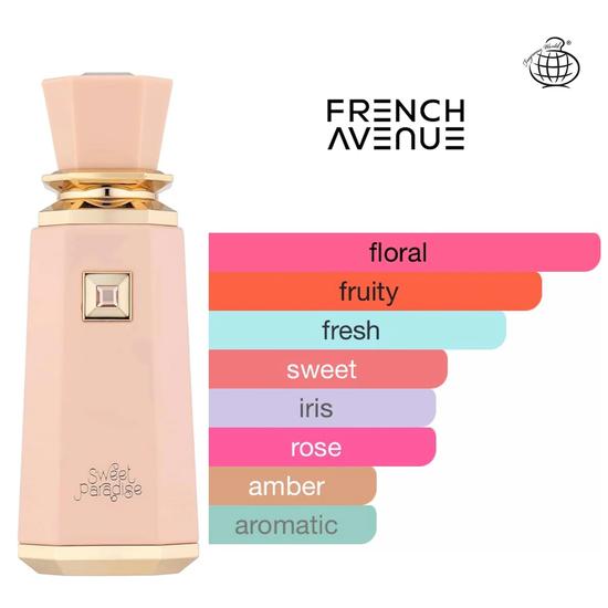 French Avenue Sweet Paradise Eau De Parfum By French Avenue 100ml