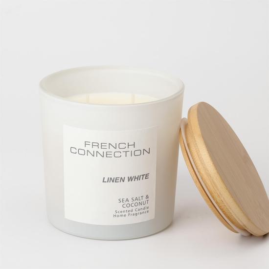 French Connection Pastel Collection Sea Salt & Coconut Candle 206g