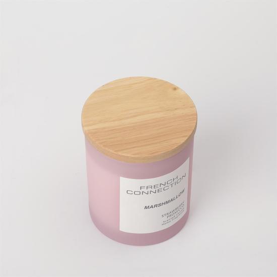 French Connection Pastel Collection Strawberry Prosecco Candle 206g