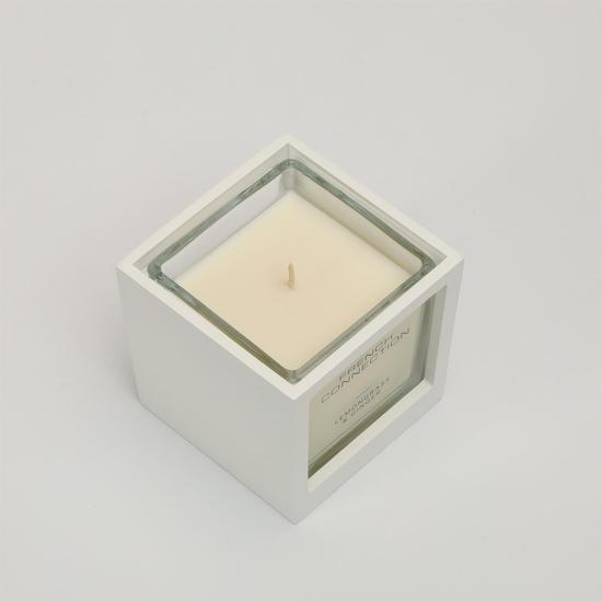 French Connection Wooden Collection Lemongrass & Ginger Candle 200g