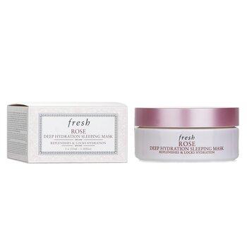 Fresh Rose Deep Hydration Sleeping Mask Replenishes & Locks Hydration 2 x 35ml