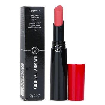 Giorgio Armani Lip Power Longwear Vivid Colour Lipstick 202 Grazia