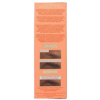 GRANDE Cosmetics GrandeBROW 2 In 1 Tinted Brow Gel + Brow Enhancing Serum Dark