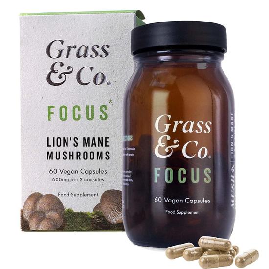 Grass and Co FOCUS Vegan Capsules 60 Capsules