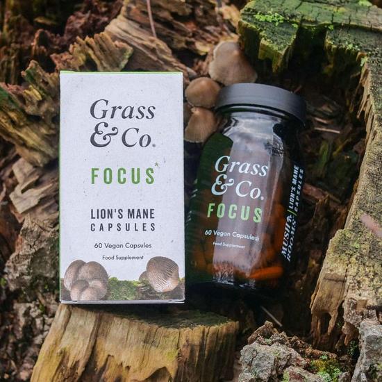 Grass and Co FOCUS Vegan Capsules 60 Capsules