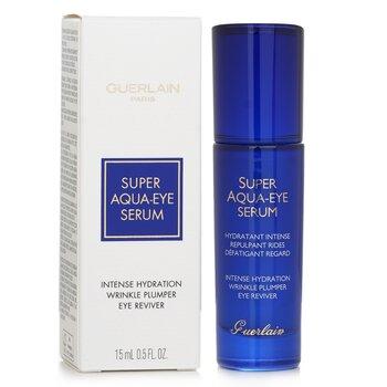GUERLAIN Super Aqua Eye Serum Intense Hydration Wrinkle Plumper Eye Reviver 15ml