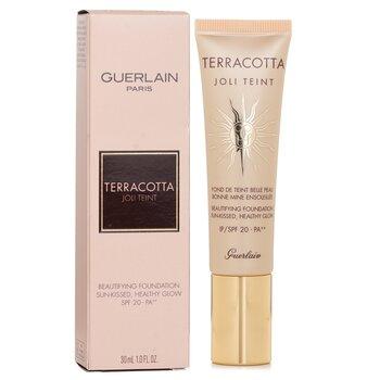 GUERLAIN Terracotta Joli Teint Beautifying Foundation SPF 20 Ebony
