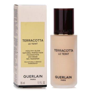 GUERLAIN Terracotta Le Teint Healthy Glow Natural Perfection Foundation 24h Wear No Transfer 0.5w Warm