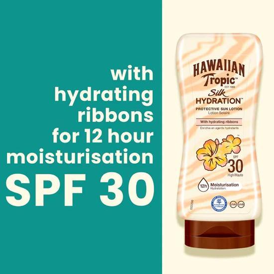 Hawaiian Tropic Silk Hydration Protective Sun Lotion Spf 30 3014