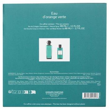Hermès Eau D'Orange Verte Coffret 2pcs
