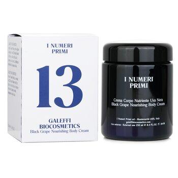 I Numeri Primi N.13 Black Grape Nourishing Body Cream 250ml