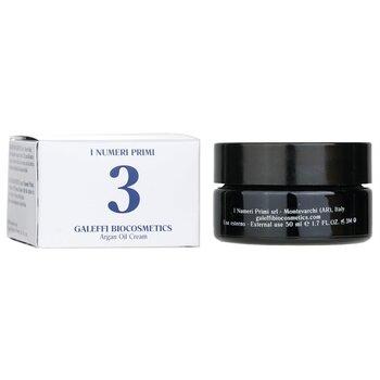 I Numeri Primi N.3 Argan Oil Cream 50ml