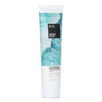 IGK Beach Club Style-Memory Blowout Cream 133ml