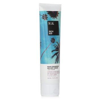 IGK Rich Kid Wave Enhancing Air-Dry Cream 145ml