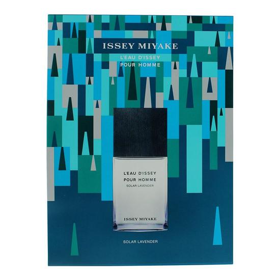 Issey Miyake L'Eau D'Issey Pour Homme Solar Lavender Eau De Toilette Intense 50ml + Shower Gel 50ml Gift Set For Him 50ml