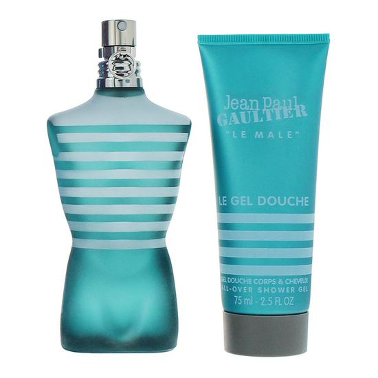 Jean Paul Gaultier Le Male Eau De Toilette 75ml + Shower Gel 75ml Gift Set For Him 75ml