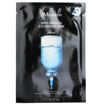 JM Solution Water Luminous SOS Ringer Mask Black 35mlx10pcs