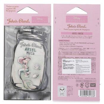 John's Blend Disney Princess Air Freshener Ariel Musk 1pc