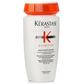 Kérastase Nutritive Bain Satin Riche High Nutrition Rich Shampoo For Very Dry Hair 250ml