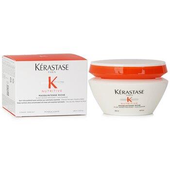 Kérastase Nutritive Masquintense Riche Deep Nutrition Ultra Concentrated Rich Mask With Essential Nutriments 200ml