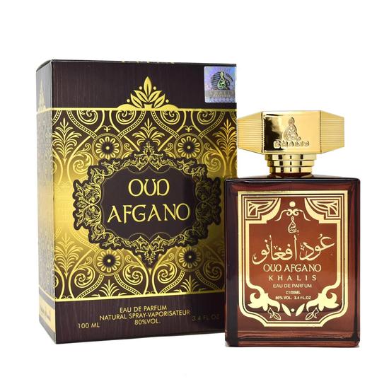Khalis Oud Afgano Eau De Parfum By Khalis Oud, Tobacco Scent, Musk, Sandalwood & Jasmine 100ml