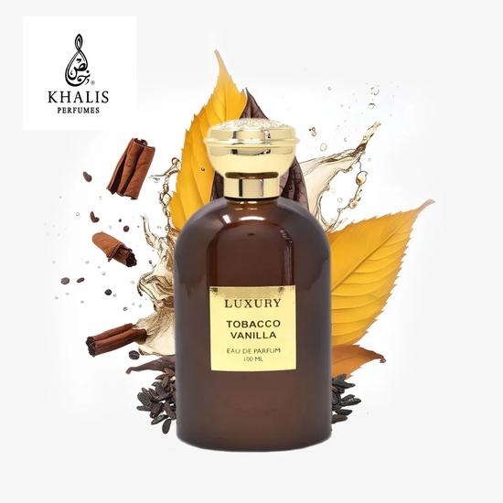 Khalis Tobacco Vanilla Eau De Parfum Perfume By Khalis Luxury Collection 100ml