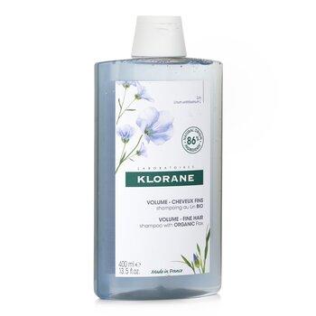 Klorane Shampoo With Organic Flax 400ml