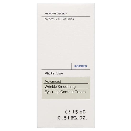 Korres White Pine Eye & Lips Cream 15ml