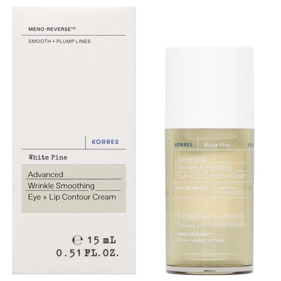 Korres White Pine Eye & Lips Cream 15ml