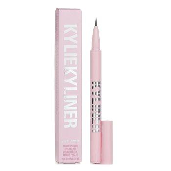 Kylie Skin Kyliner Brush Tip Liquid Eyeliner Pen 001 Black