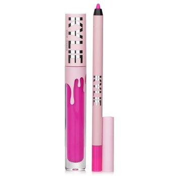 Kylie Skin Velvet Lip Kit 2pcs