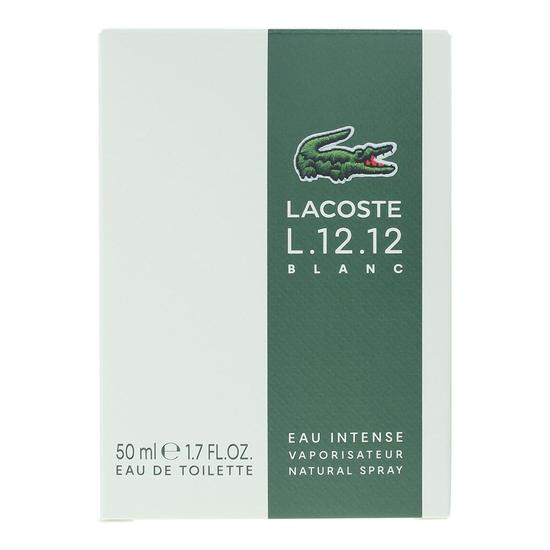 Lacoste L.12.12 Blanc Eau Intense Eau De Toilette 50ml