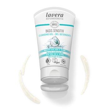 Lavera Basis Sensitiv Cleansing Gel Organic Aloe Vera & Jojoba 125ml