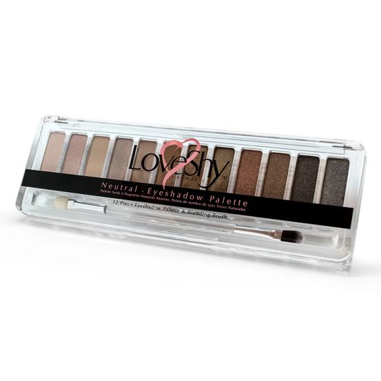 LoveShy Neutral 12 Shade Eyeshadow Palette