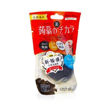 Lucky Trendy Dry Konjac Face Wash & Massage Puff 1pc