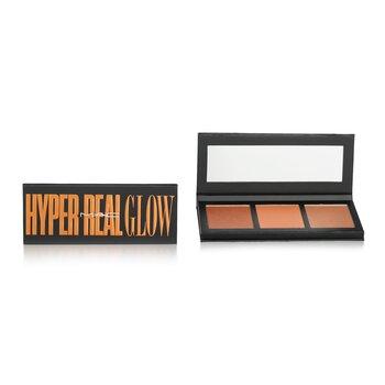 MAC Hyper Real Glow Palette Shimmy Peach,paradise,glow Baby Glow
