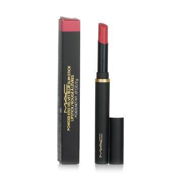 MAC Powder Kiss Velvet Blur Slim Lipstick 898 Sheer Outrage