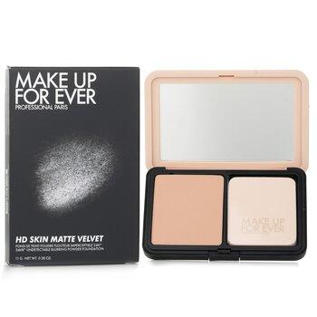 MAKE UP FOR EVER HD Skin Matte Velvet 24HR Undetectable Blurring Powder Foundation 1r12
