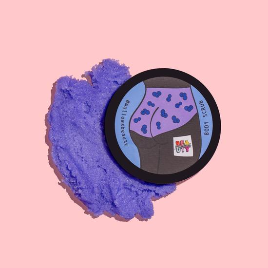 Mallows Beauty Blueberry Body Scrub