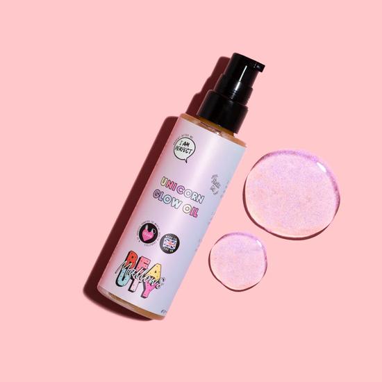 Mallows Beauty Unicorn Shave Butter, Scrub & Glow Oil Trio