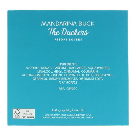 Mandarina Duck The Duckers Resort Lovers Eau De Toilette 100ml