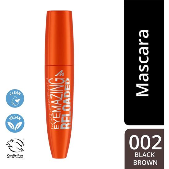 Manhattan Cosmetics Eyemazing Reloaded Mascara 002 Brown Black 12ml