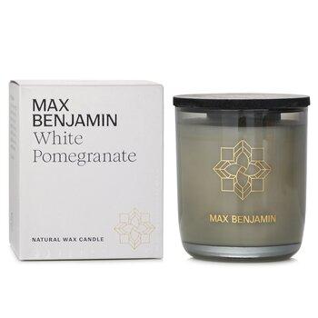 Max Benjamin Natural Wax Candle White Pomegranate 210g