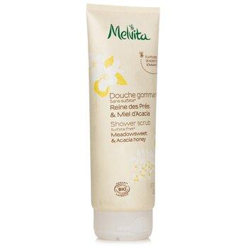 Melvita Meadowsweet & Acacia Honey Shower Scrub 200ml