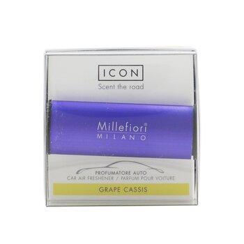 Millefiori Icon Classic Car Air Freshener Grape Cassis 1pc