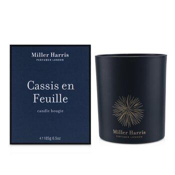 Miller Harris Candle Cassis En Feuille 185g