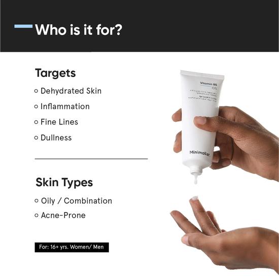 Minimalist Vitamin B5 10% Moisturiser 50g