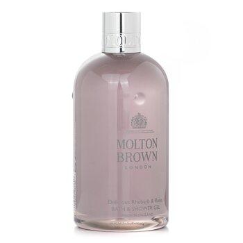 Molton Brown Delicious Rhubarb & Rose Bath & Shower Gel 300ml